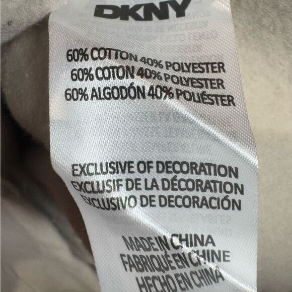 DKNY Men’s Logo Lennon hoodie in stone size medium NWT - Picture 7 of 7